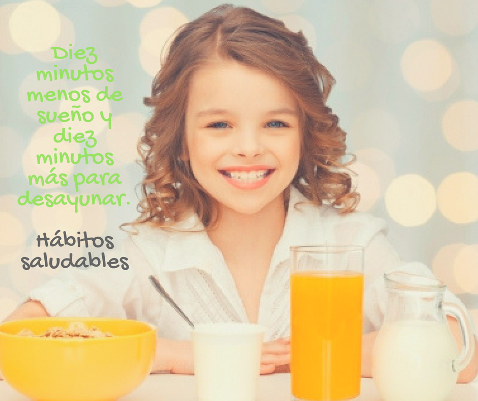 Desayunos saludables para niños